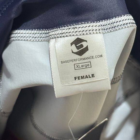 FEMALE Women's Navy and Red Cycling Shorts - Picture 2 of 6